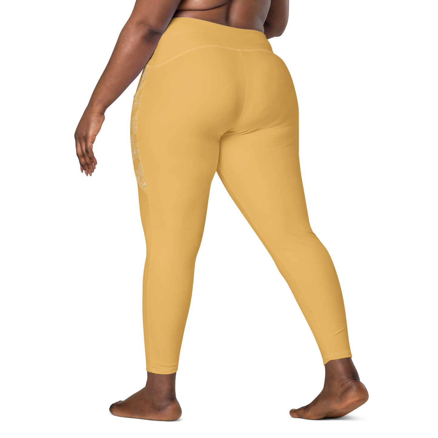 Legging recyclé avec poches - orangebud