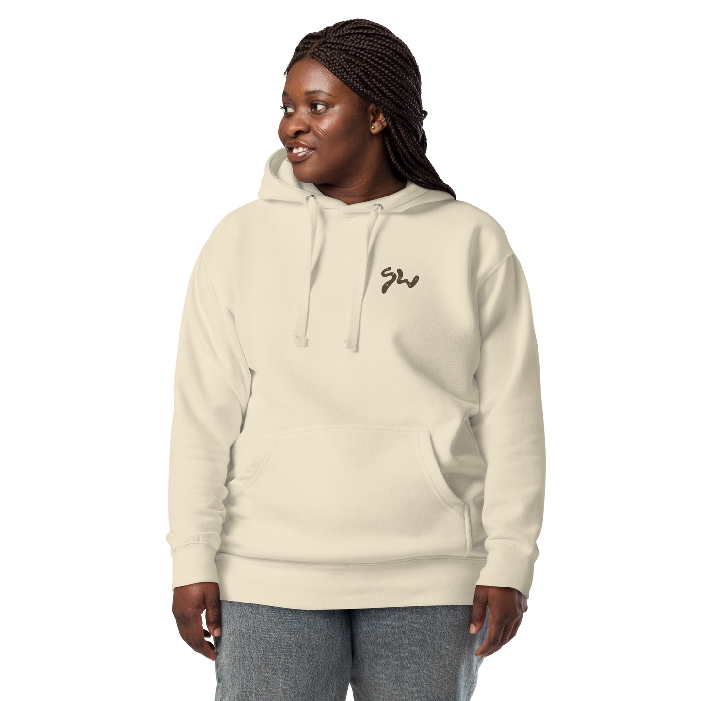 Sweat à Capuche Swell - brown
