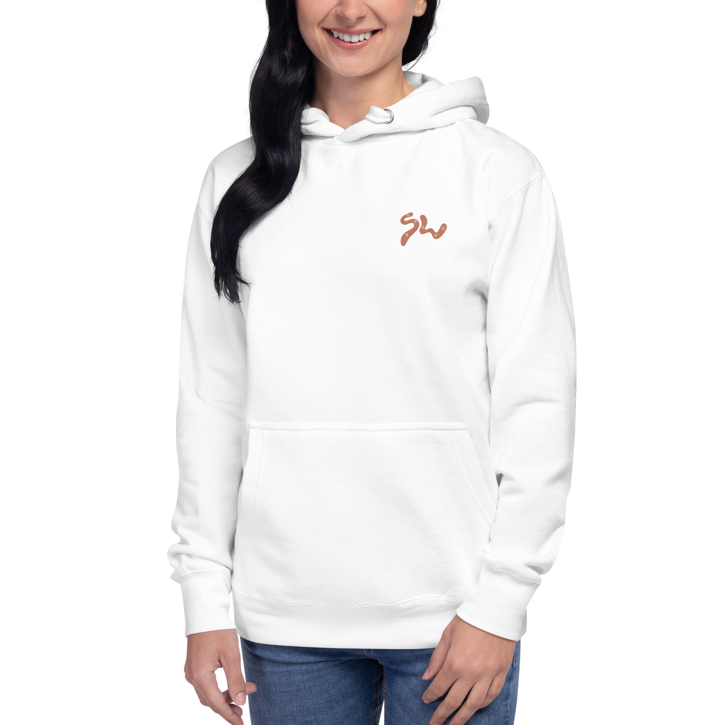 Sweat à Capuche Swell - white cream
