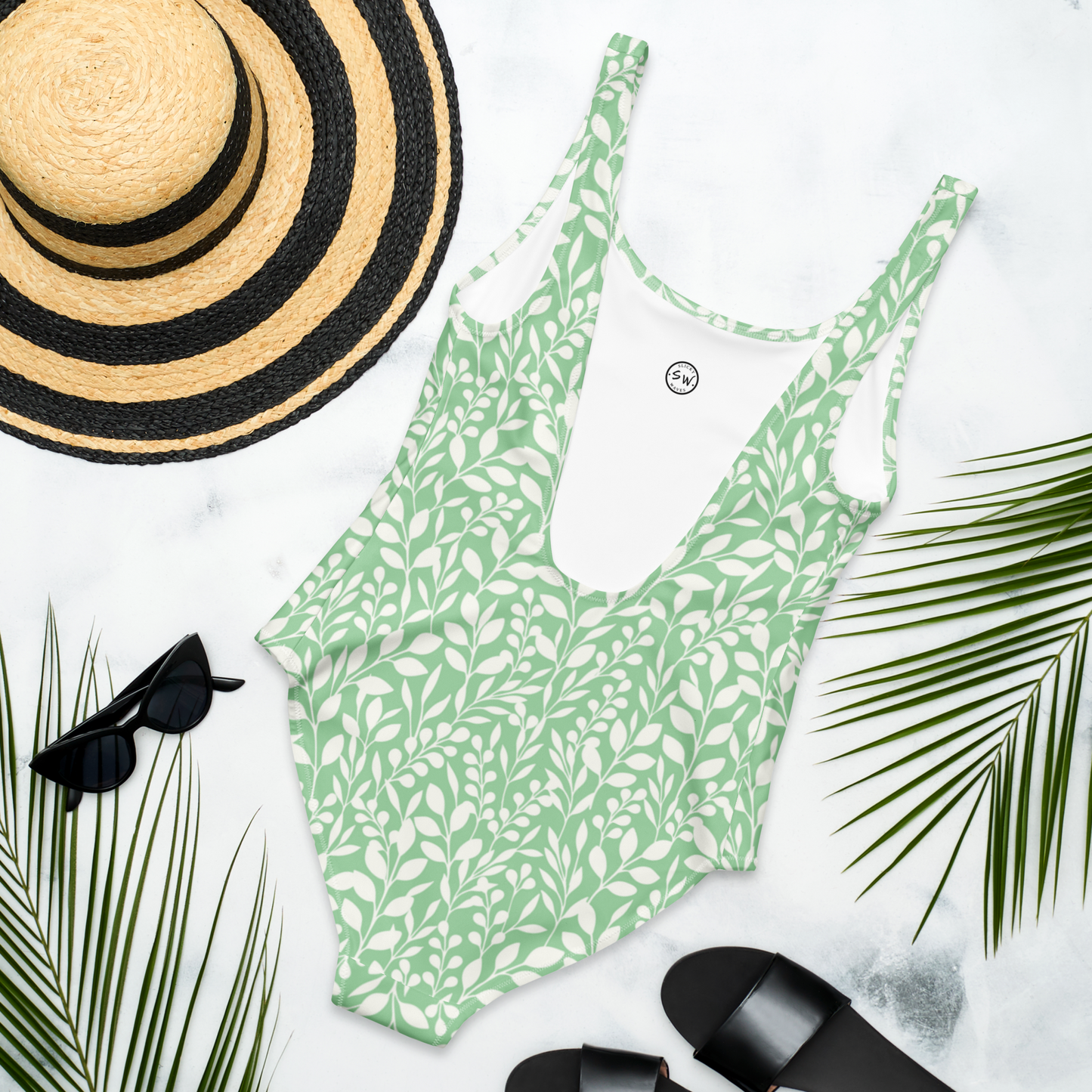 Maillot 1 Pièce - fern