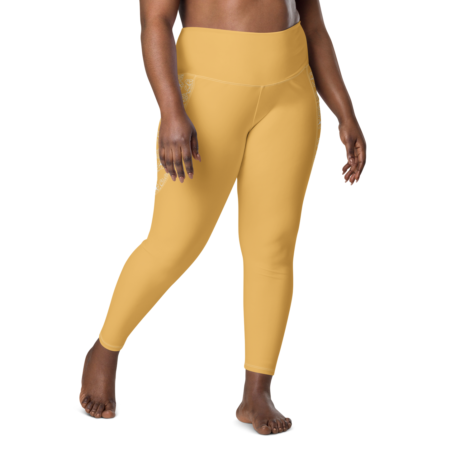 Legging recyclé avec poches - orangebud