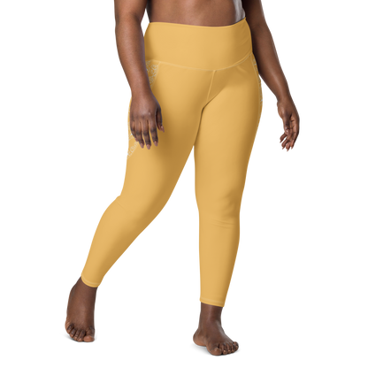 Legging recyclé avec poches - orangebud