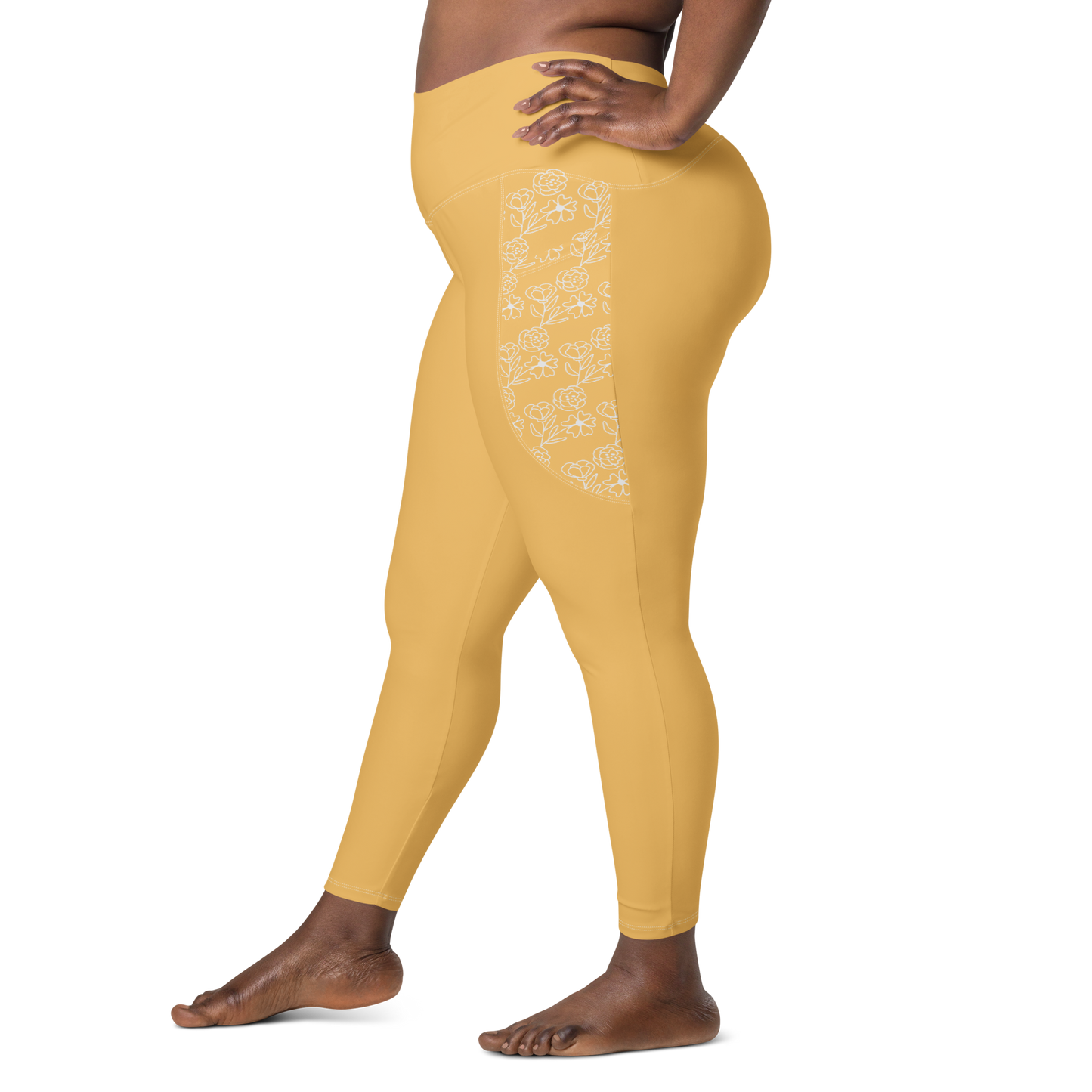 Legging recyclé avec poches - orangebud