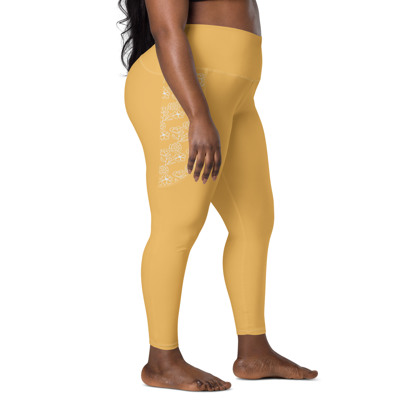 Legging recyclé avec poches - orangebud