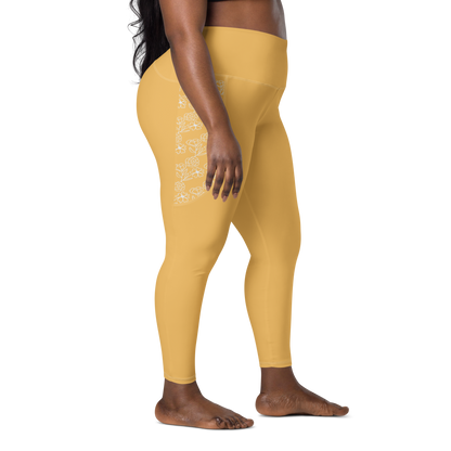 Legging recyclé avec poches - orangebud