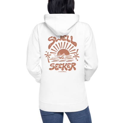 Sweat à Capuche Swell - white cream