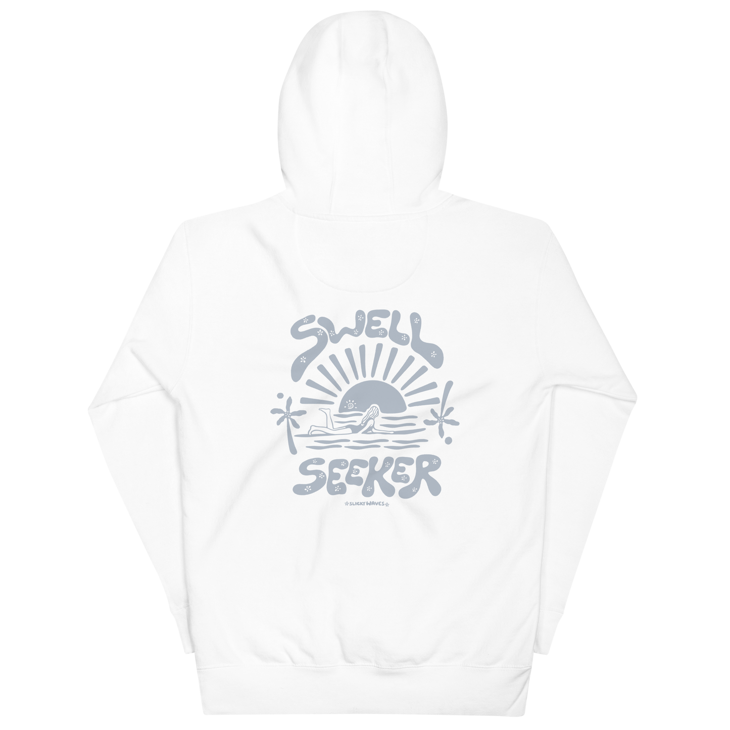 Sweat à Capuche Swell - white