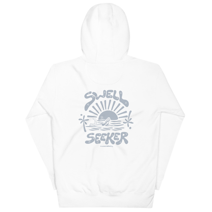 Sweat à Capuche Swell - white