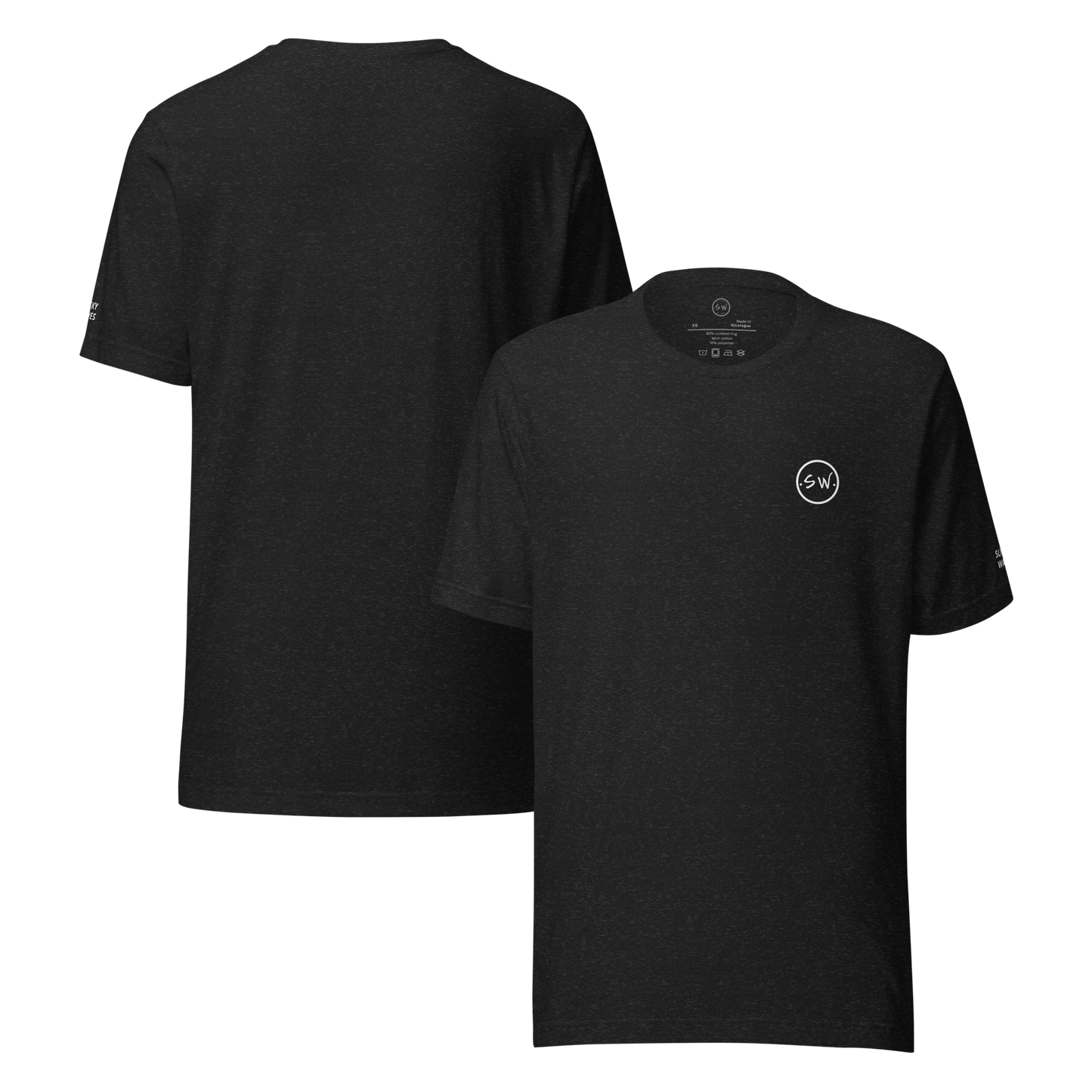 T-shirt Slicky Waves - black