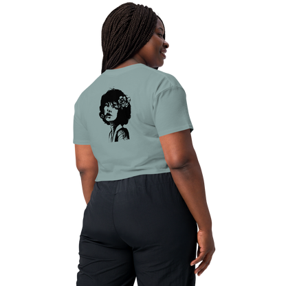 Crop top - Sandrine peace blue