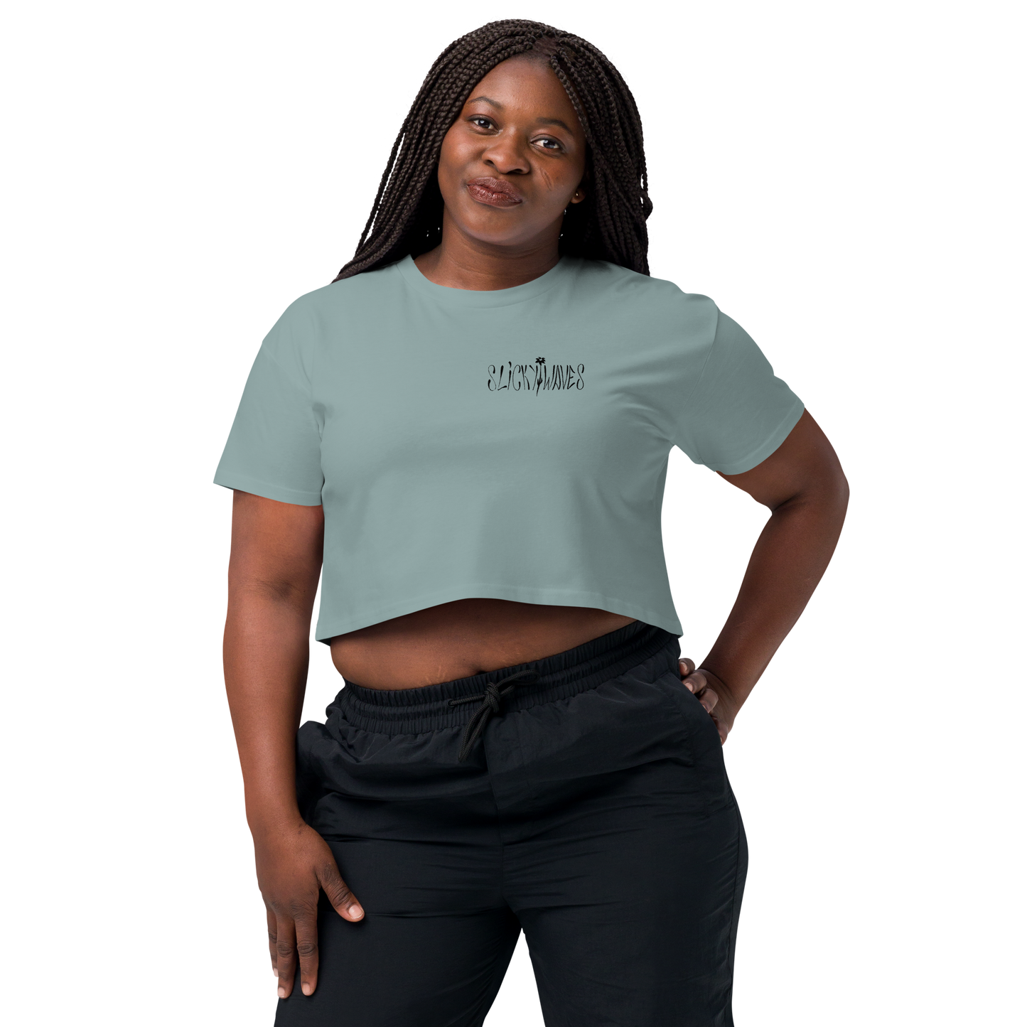 Crop top - Sandrine peace blue